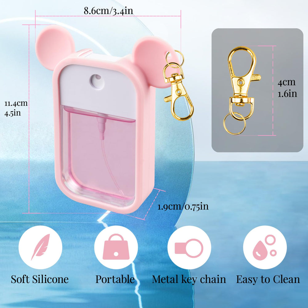 TERPINK travel-friendly pink case keeps sanitizer within reach on the go