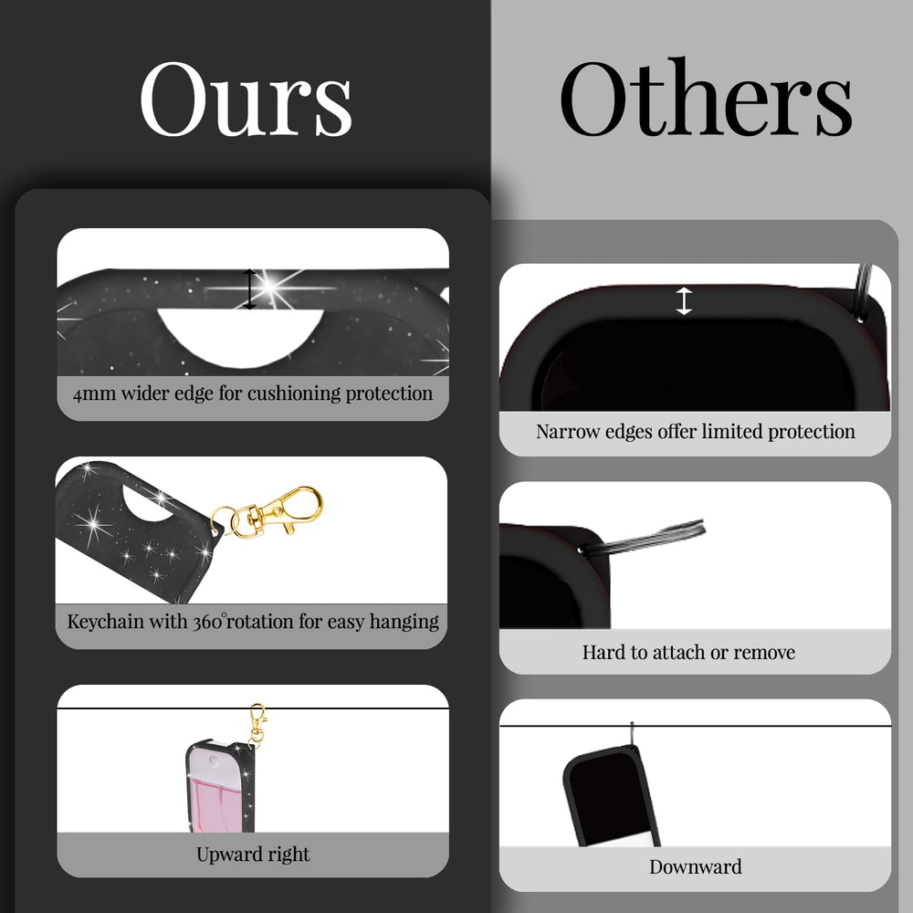 TERPINK durable silicone keeps your spray accessible while reducing cosmetic bulk in purses