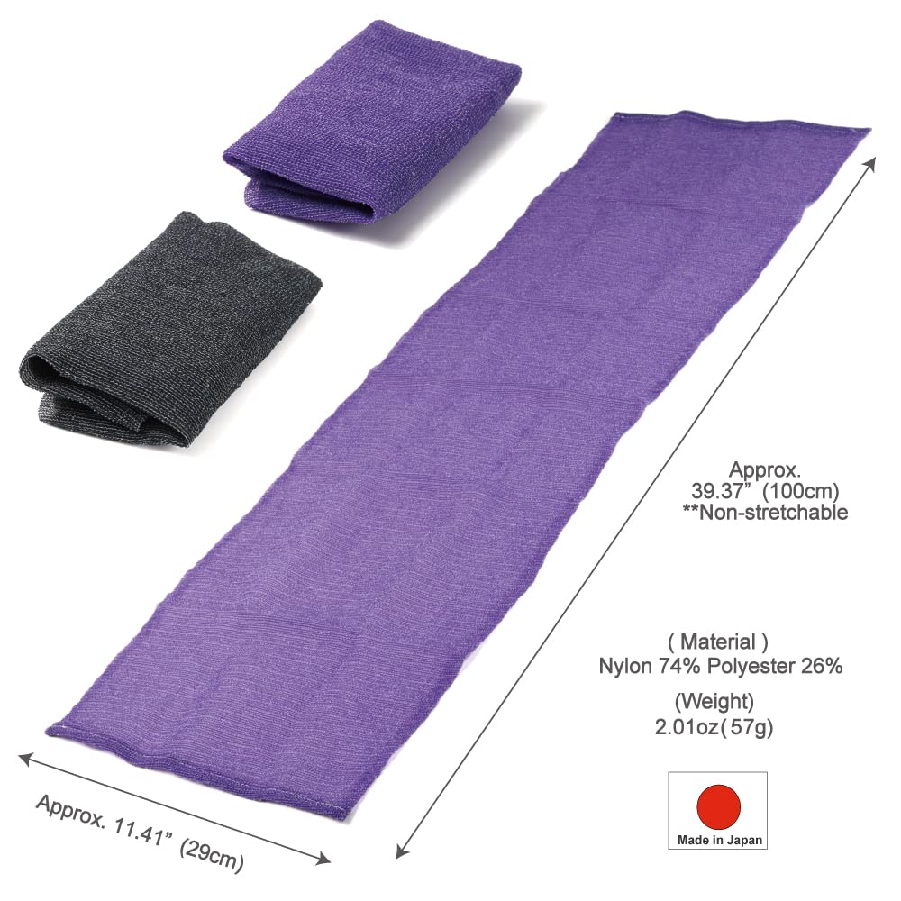 Terra Distribution two-piece exfoliating towel set for versatile shower routines.