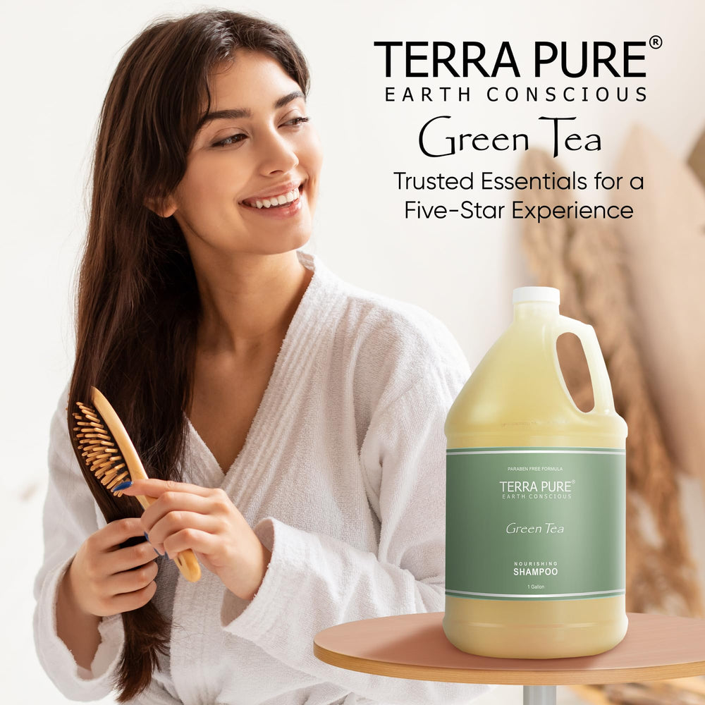 Terra Pure vacation-rentals-amenities image showcases bulk gallon-size solution for refills.