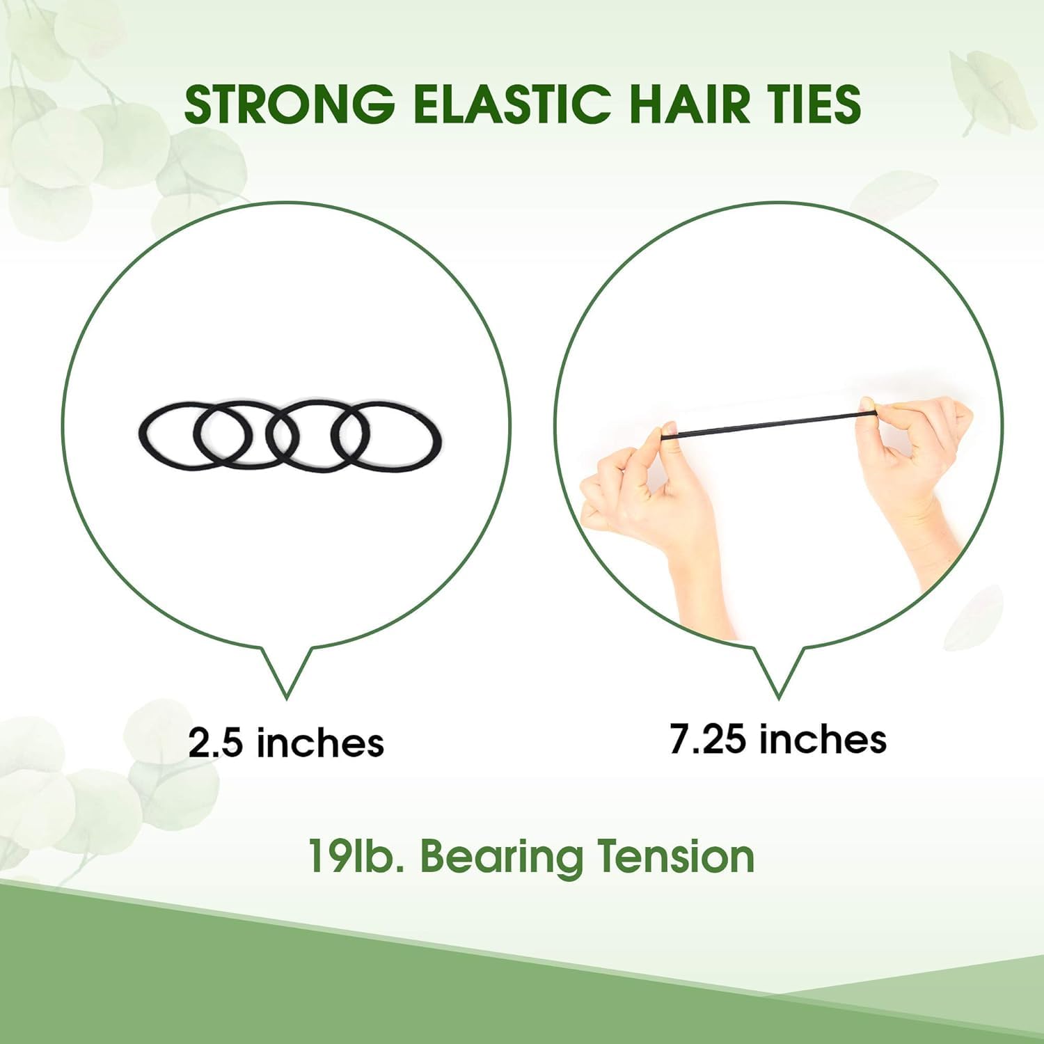 Terra Ties recyclable packaging and compostable hair ties highlight sustainable, plastic-free care.