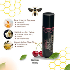 Terra Lotus five-pack display showing convenient lip balm for daily use.