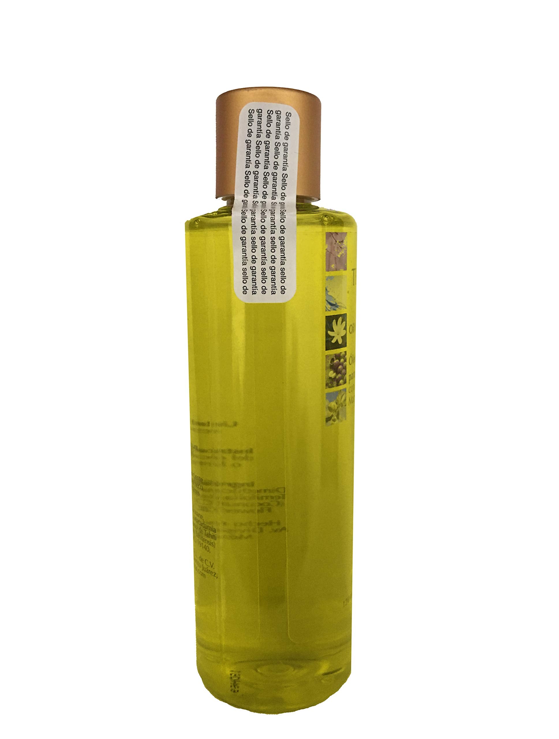 Terramar Oleo packaging 4oz bottle suitable for travel.