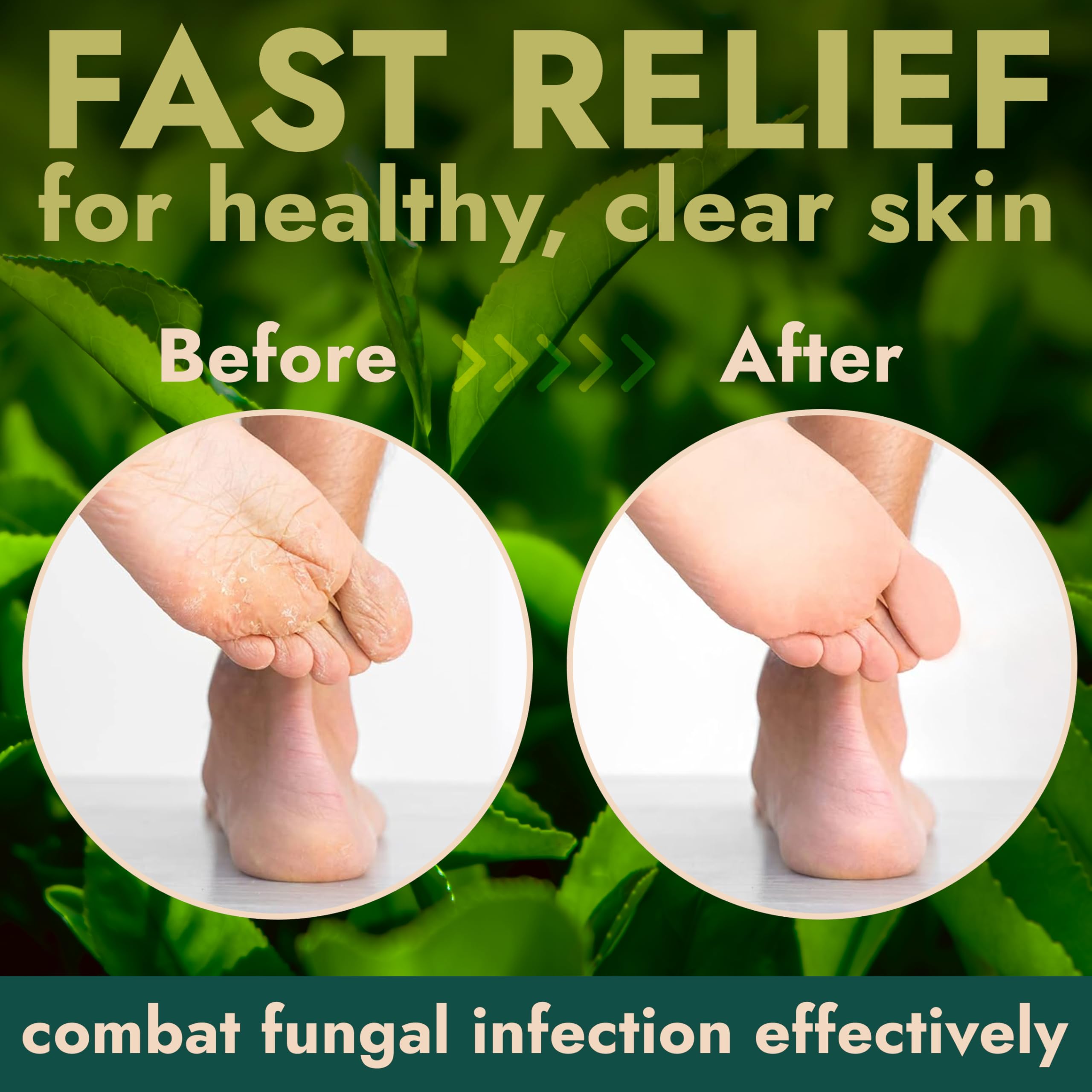 Terramed Just Think Comfort Foot Scrub with glycolic acid for gentle skin turnover.