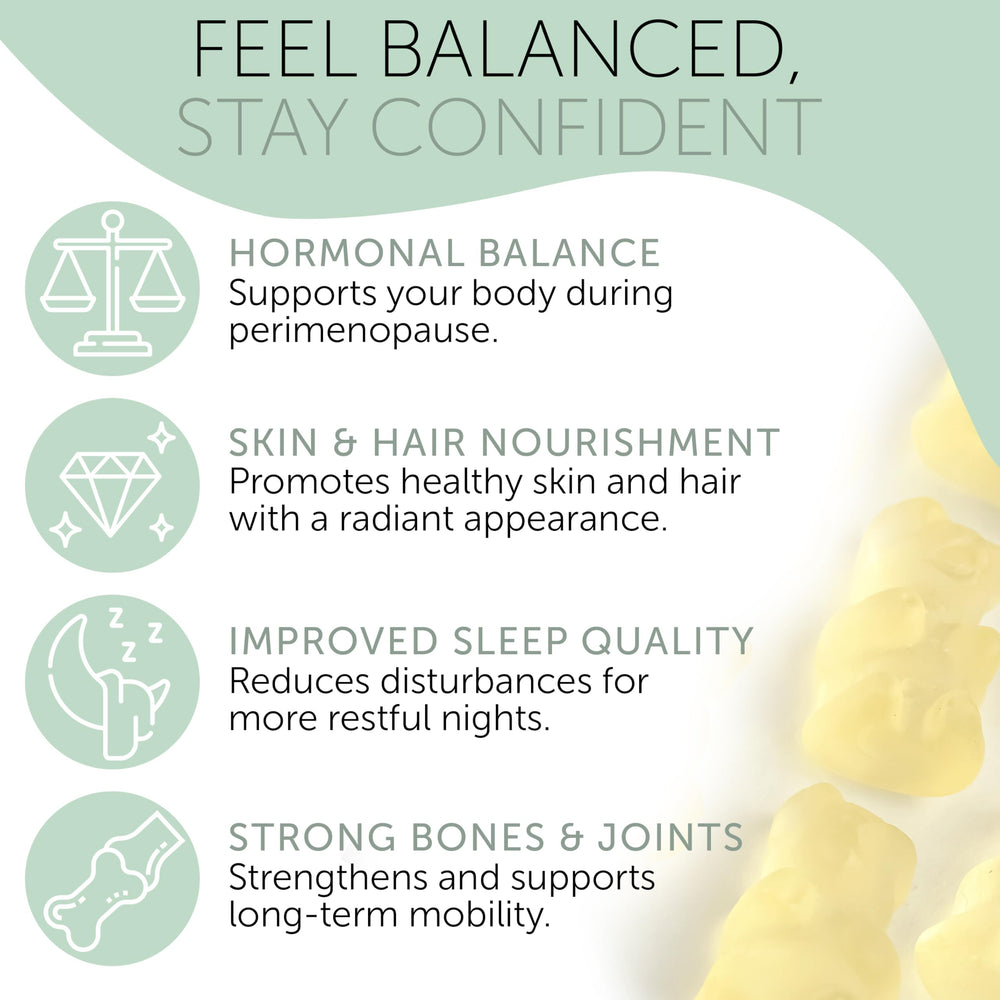 Terramed Just Think Comfort bone-health gummies on plate demonstrates active-joint support