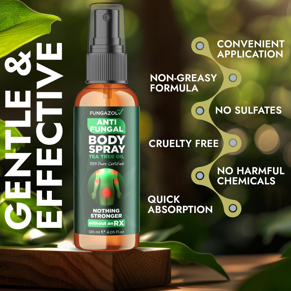 Terramed Just Think Comfort cooling-effect-spray offers refreshing relief after application.