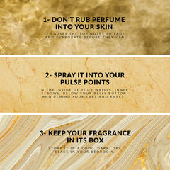 Territoire Gold 79 top-notes mandarin image suggests a fresh morning opening.