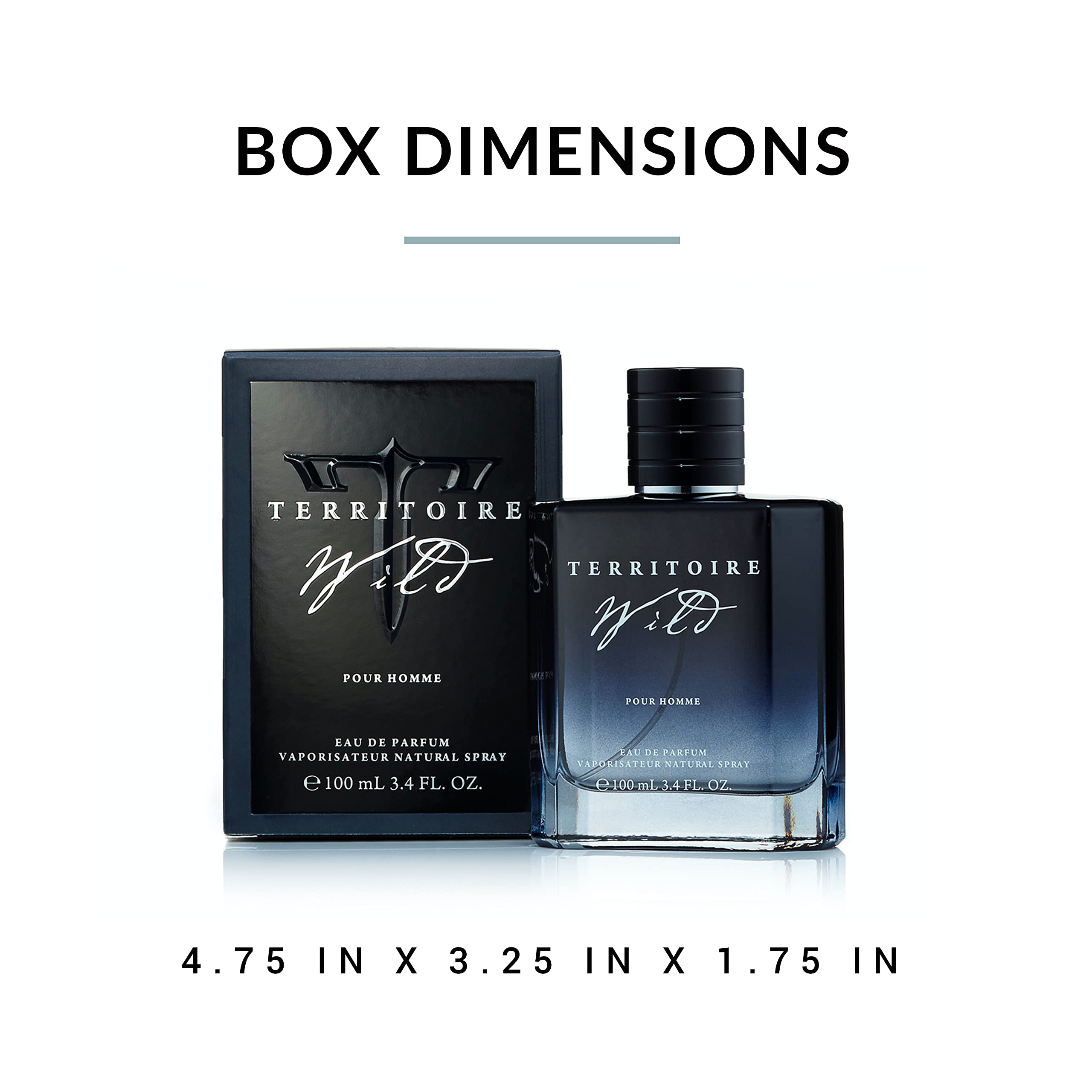 Territoire Wild masculine silhouette conveys untamed confidence