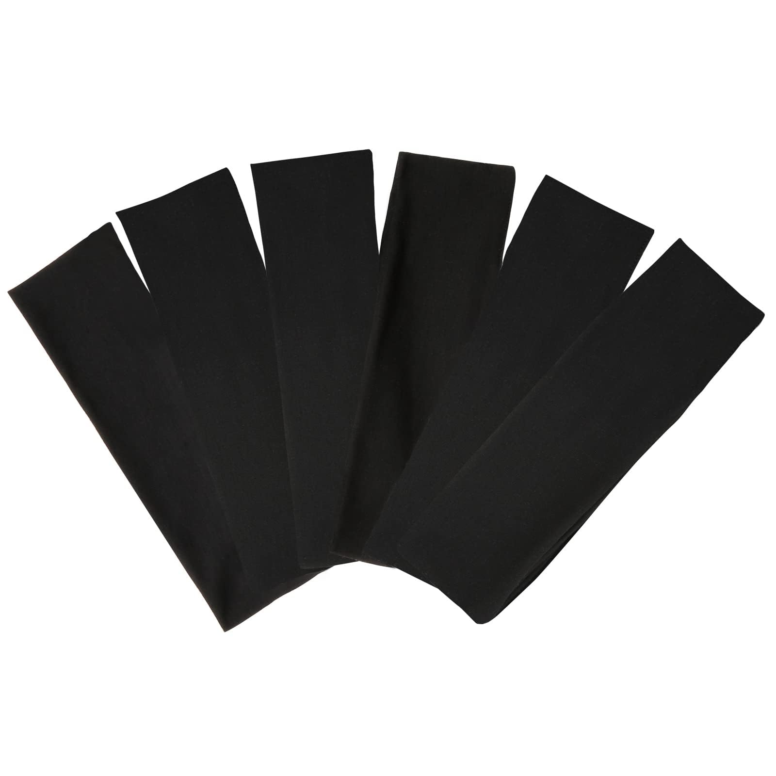 TERSE black headbands for women non-slip design keeps hair in place during workouts