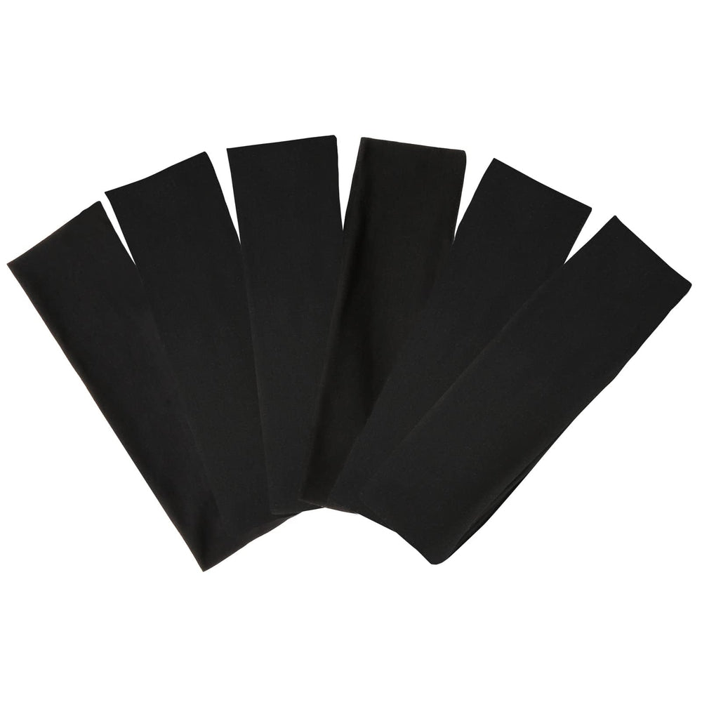 TERSE black headbands for women non-slip design keeps hair in place during workouts