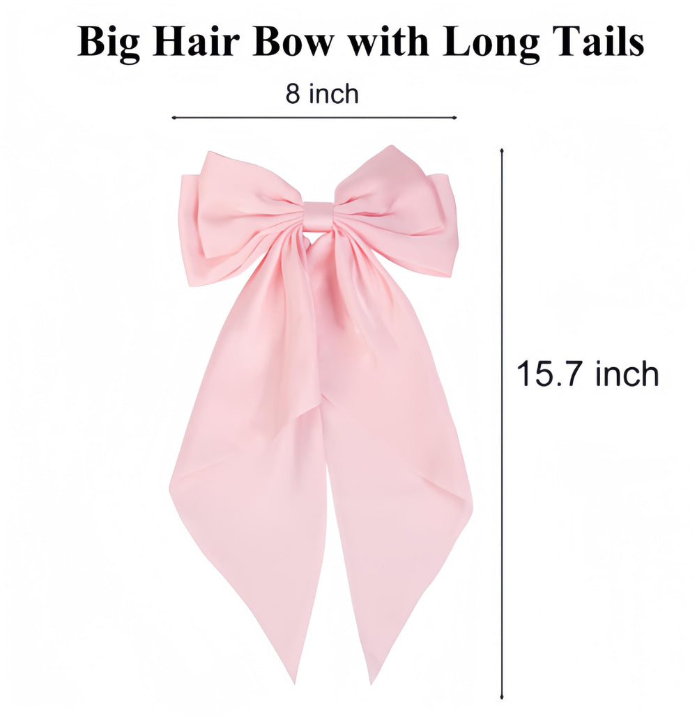 TERSE easy-clip bow simplifies styling for busy mornings and events