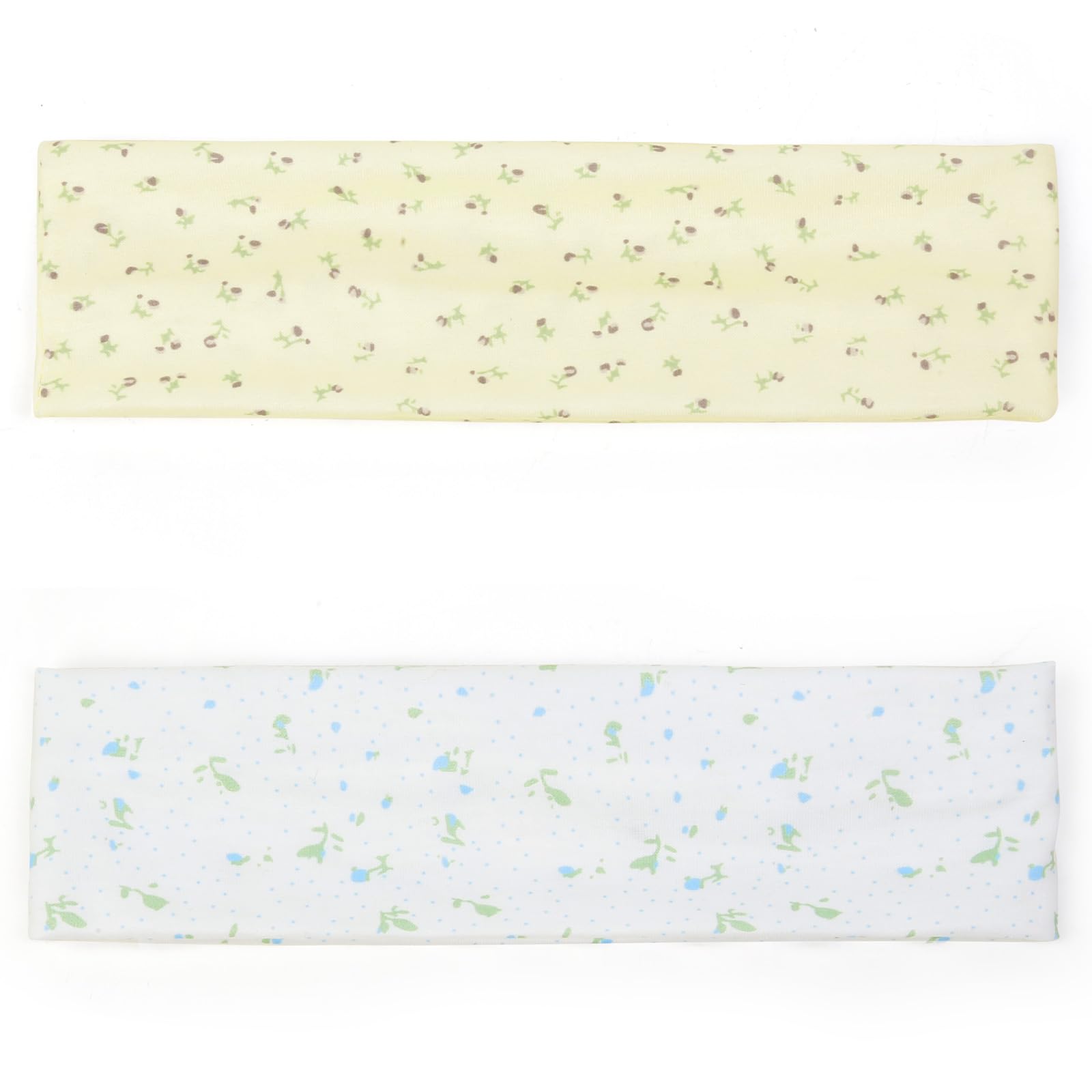 TERSE leaves pattern headband emphasizes breathable fabric for active days.