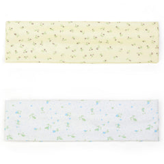 TERSE leaves pattern headband emphasizes breathable fabric for active days.
