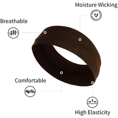 TERSE headband wide 2.25-inch for secure framing during daily activities