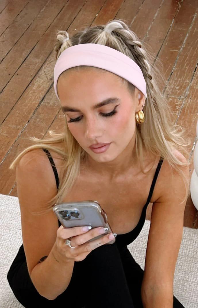 TERSE headbands are 2-inch wide for versatile styling.