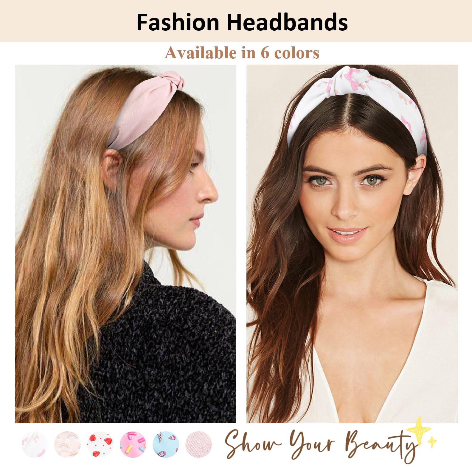 TERSE headbands suit festivals, weddings, or daily wear for versatile looks.