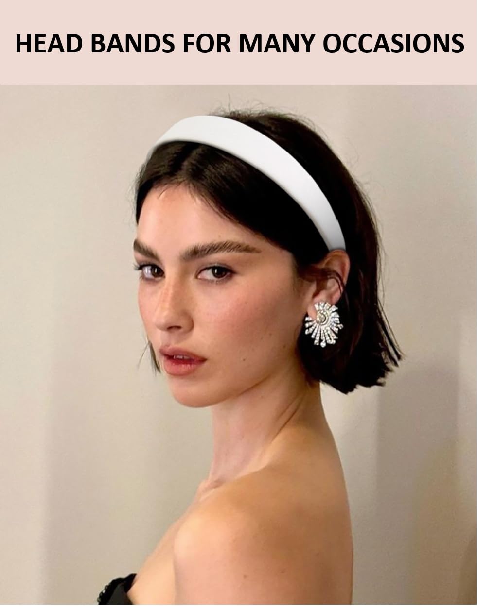TERSE Headbands color options shown to match any outfit.