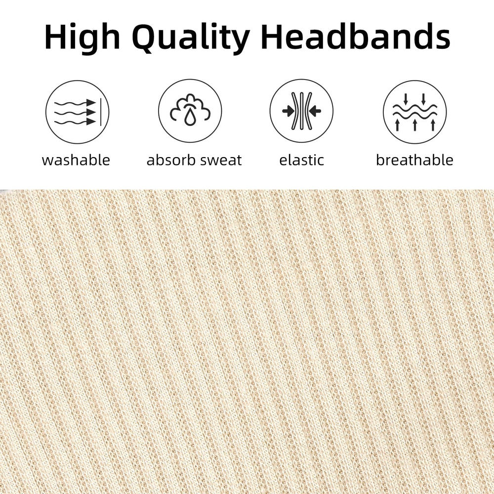 TERSE headbands used during daily activities like yoga, makeup, travel