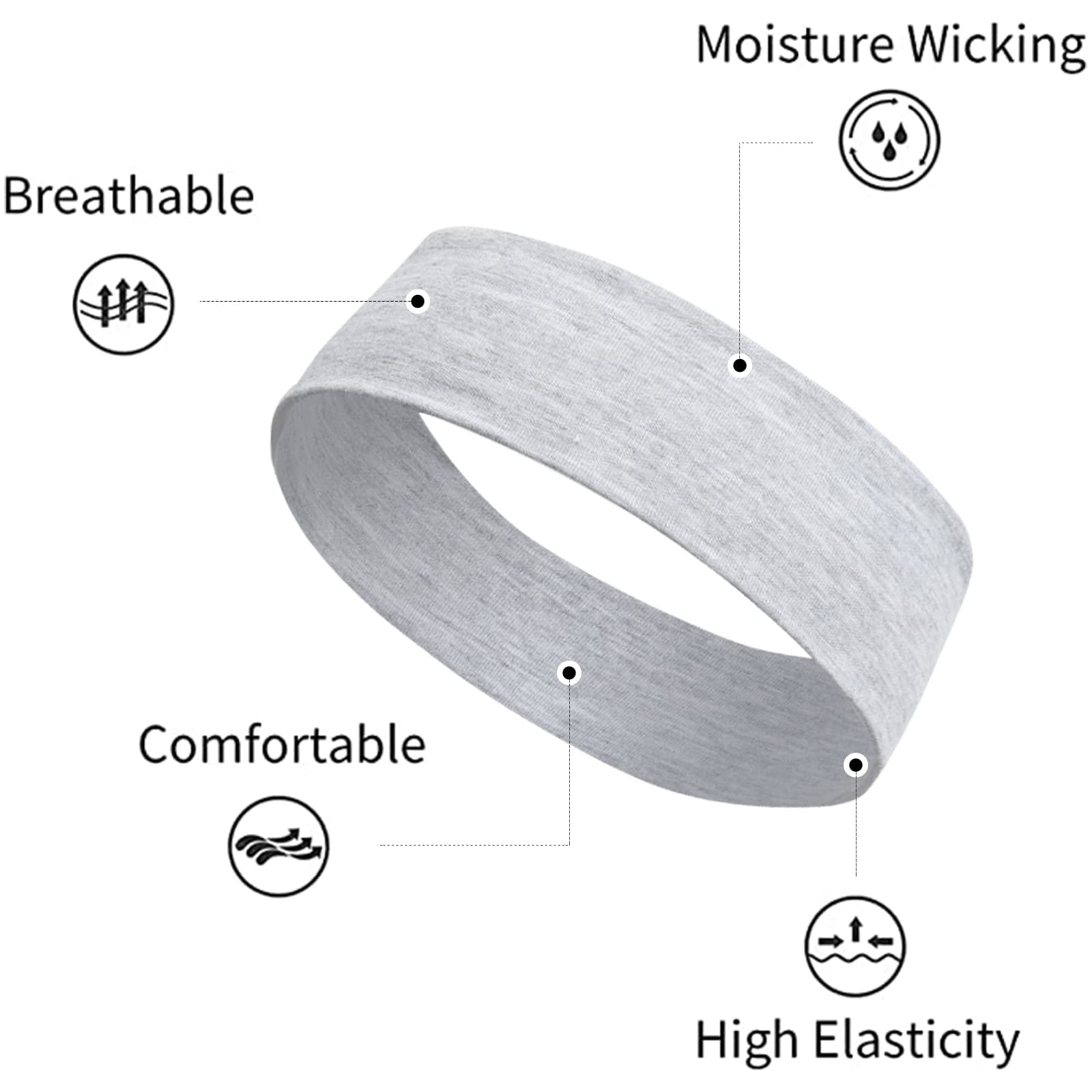 TERSE black headbands are a fashion staple that pairs with any outfit