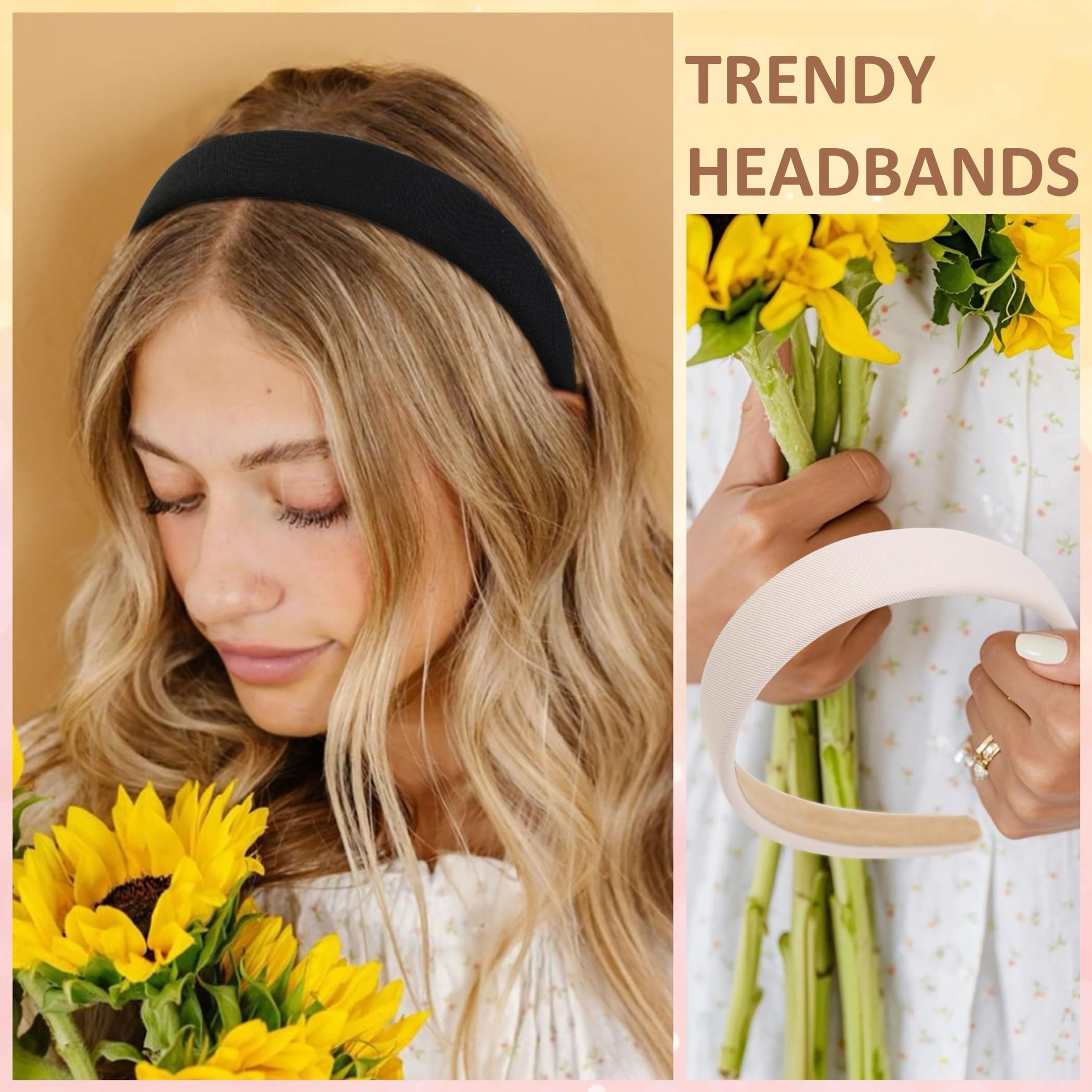 TERSE Headbands ribbed fabric closeup highlights soft texture.
