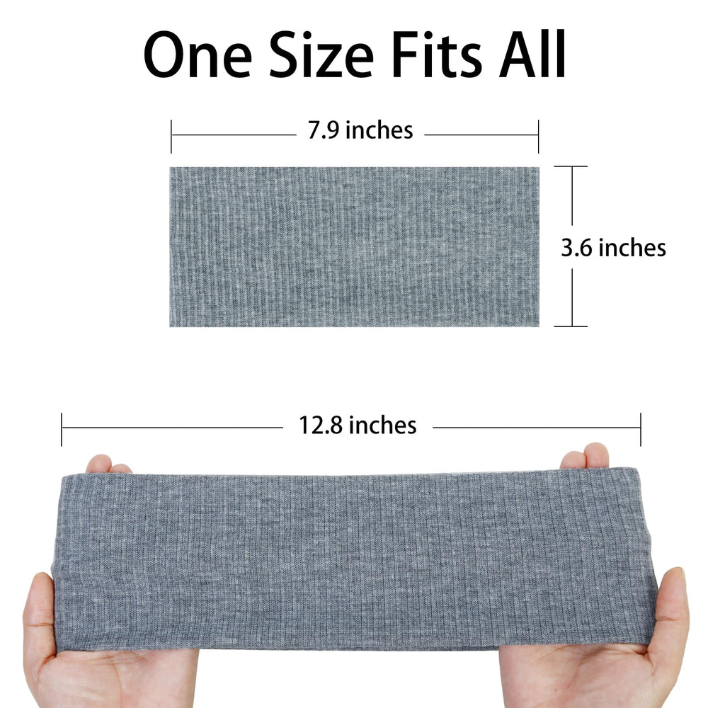 TERSE headbands soft elastic fabric close-up showing smooth stretch and gentle scalp comfort