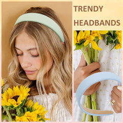 TERSE headbands soft ribbed fabric delivers comfortable wear.