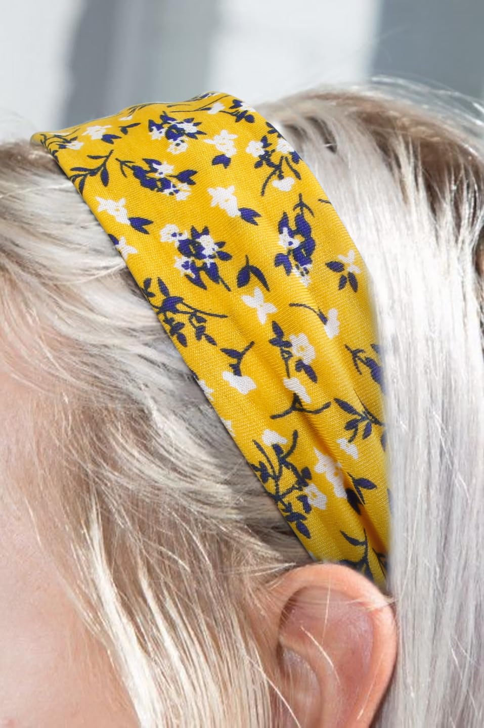 TERSE striped headband adds style while staying put