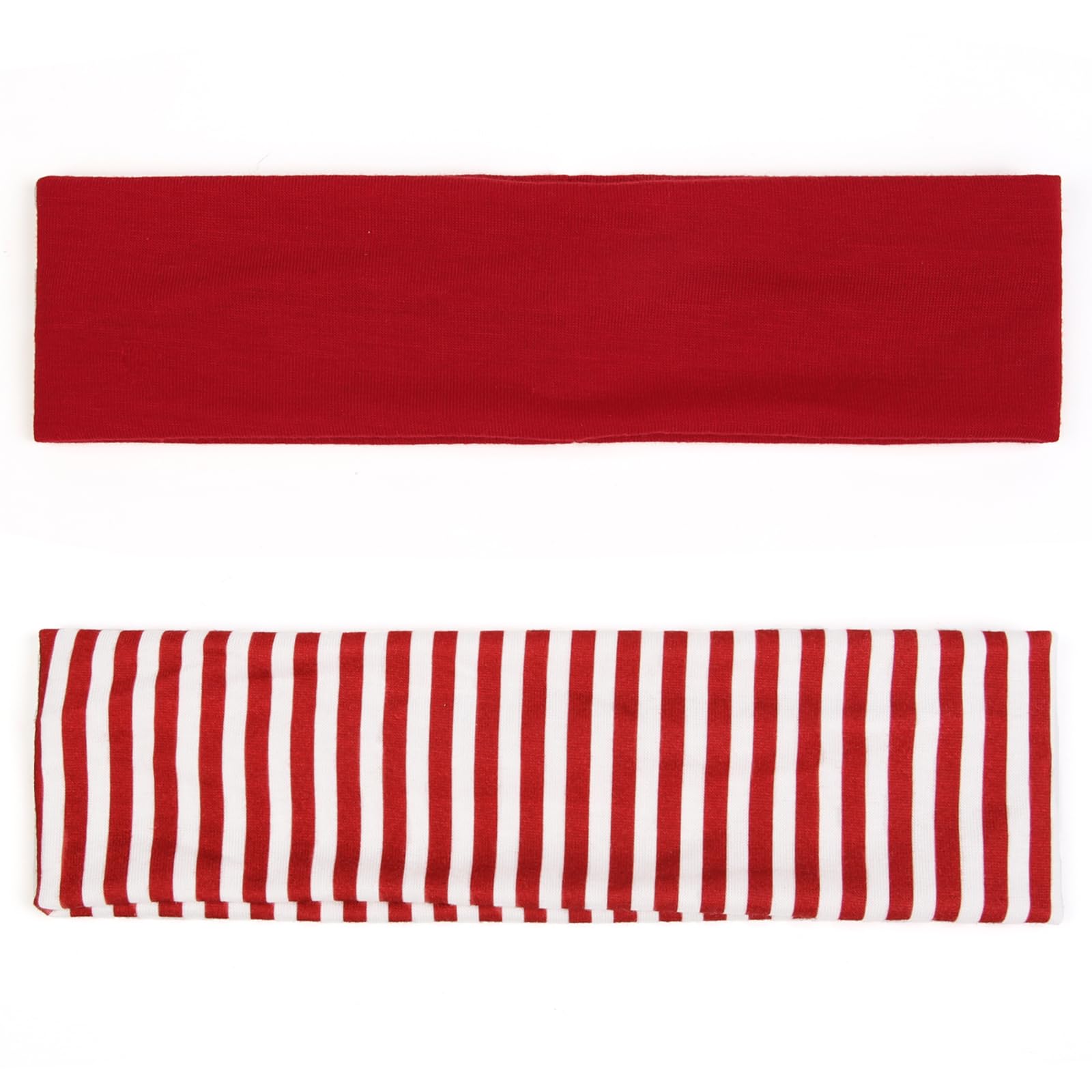 TERSE headbands green striped close-up for yoga and running