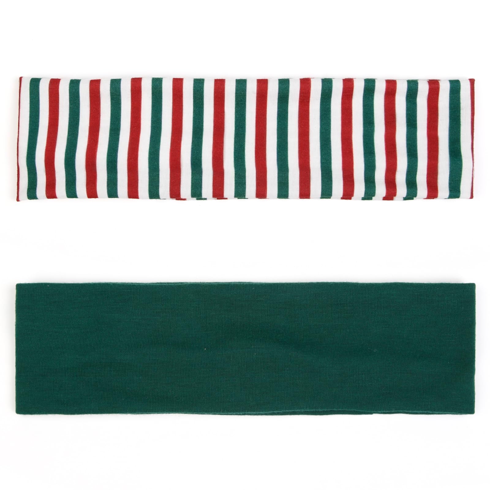 TERSE headbands red striped close-up for festive sweat-wicking wear