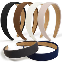 TERSE Headbands six-shades display for versatile daily styling.