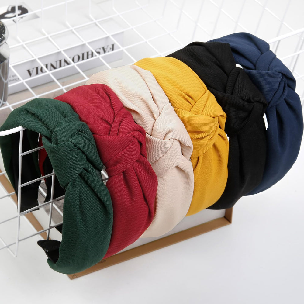 TERSE stretchy headbands for women with elastic band offer secure, comfortable wear.