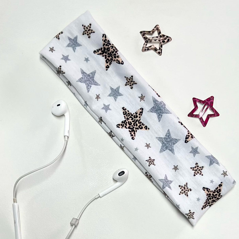 TERSE striped headbands combine classic pattern with comfortable stretch.