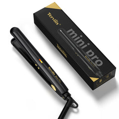 Terviiix mini flat iron compact design for travel-ready styling.