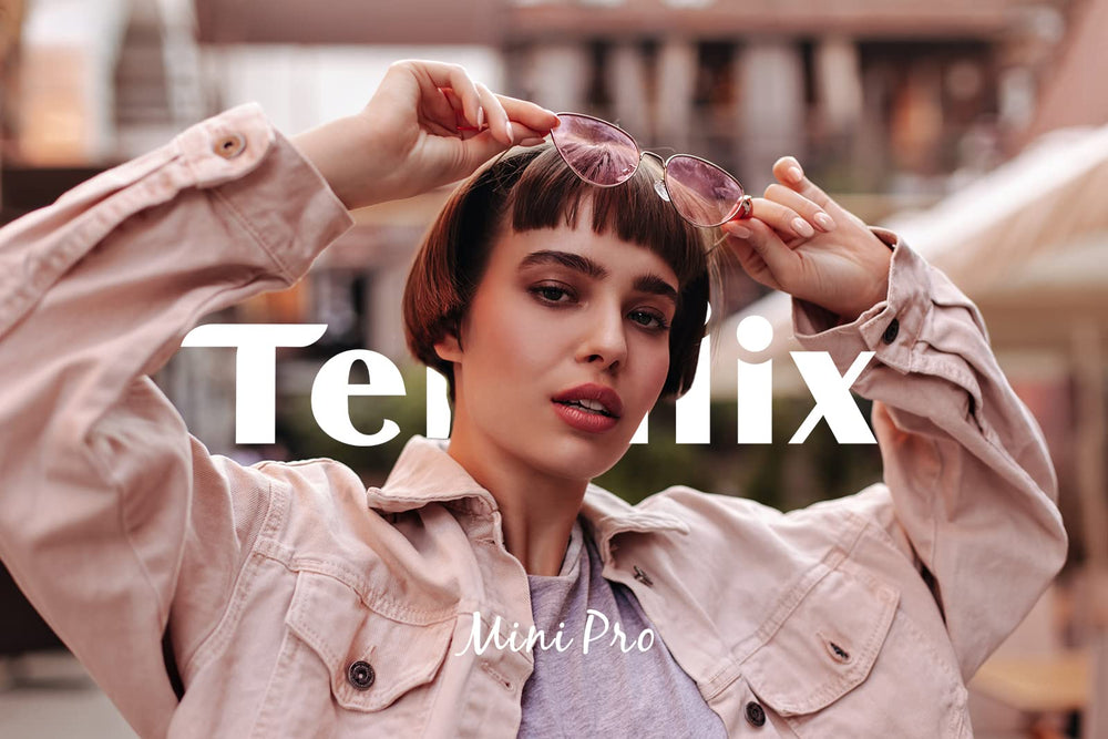 Terviiix mini flat iron for men’s hair and beard styling.
