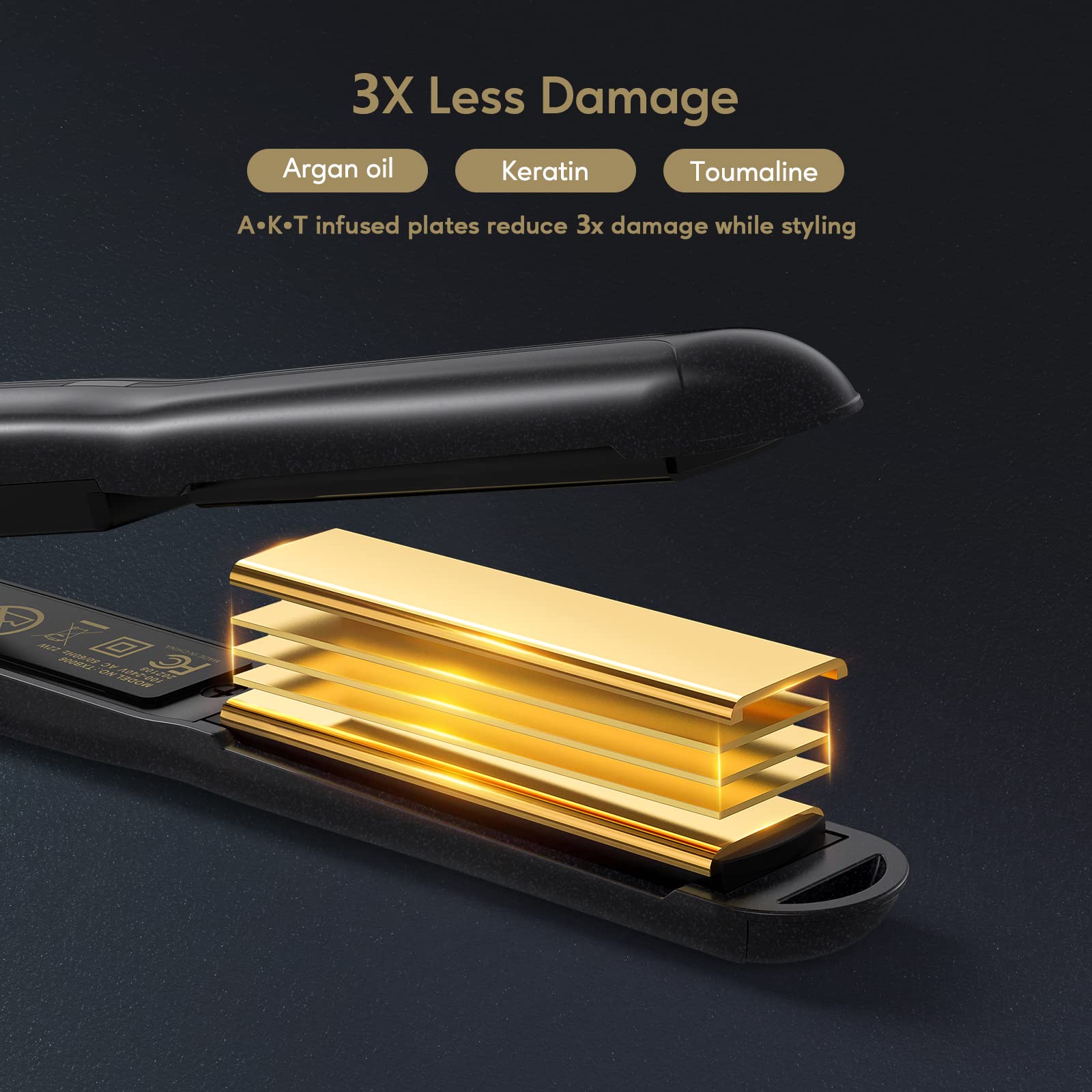 Terviiix travel-compact iron fits in a handbag for trips.