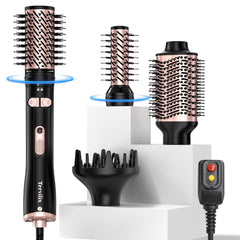 Terviiix 4in1 rotating brush 2in lifts roots for fuller volume and quick styling.