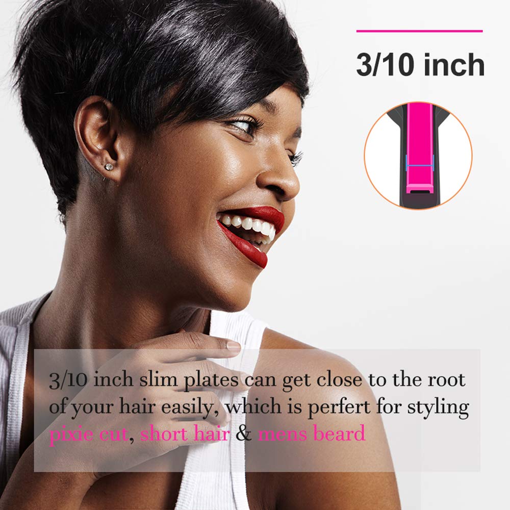 Terviiix Ceramic tourmaline ionic plate delivers smooth, frizz-free results