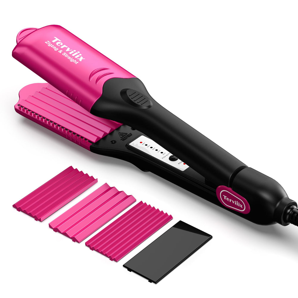 Terviiix crimper 60-minute auto-off safety feature for peace of mind after styling.