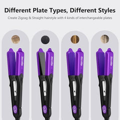 Terviiix crimper extra-wide plate for pronounced root lift
