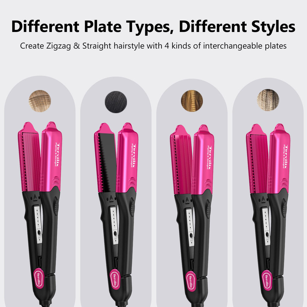 Terviiix crimper quick heat in 30 seconds saves time during busy mornings.