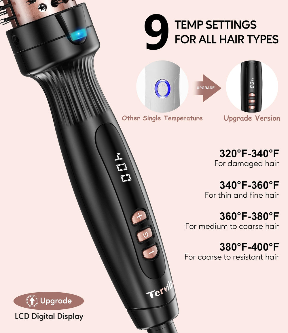 Terviiix dual voltage design is travel-ready for worldwide use.