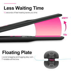 Terviiix Dual voltage travel straightener ready for worldwide styling