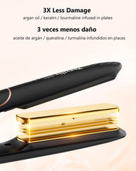 Terviiix Golden Standard Arc Plates close-up for even heat distribution and gentle protection