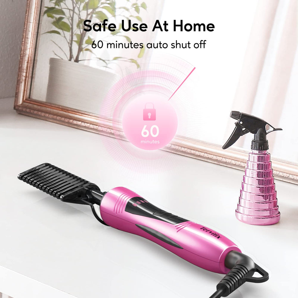 Terviiix hot comb dual voltage design for international travel styling