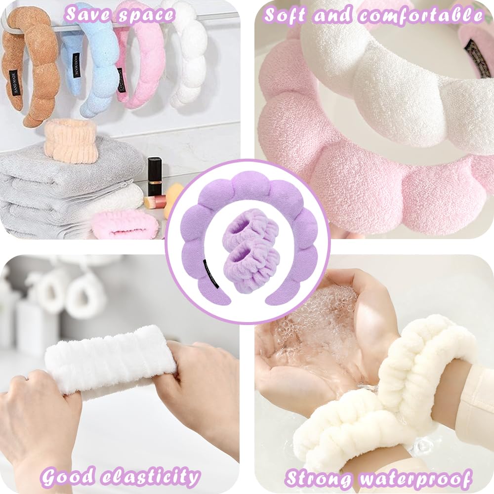 Tetizo spa headband flexible elastic fits most head sizes