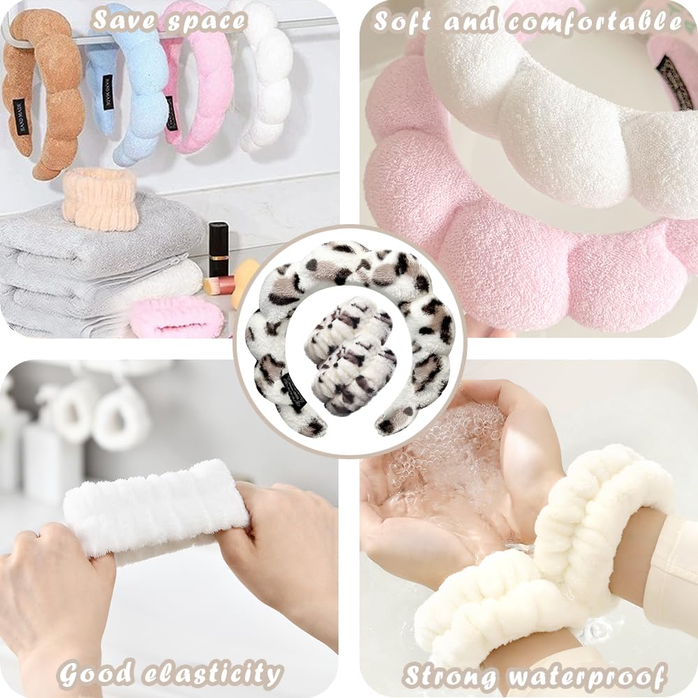 Tetizo spa headband for makeup removal and facial routines