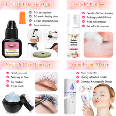 Tetutor fast-drying lash glue dries in 2-3 seconds with a strong hold.