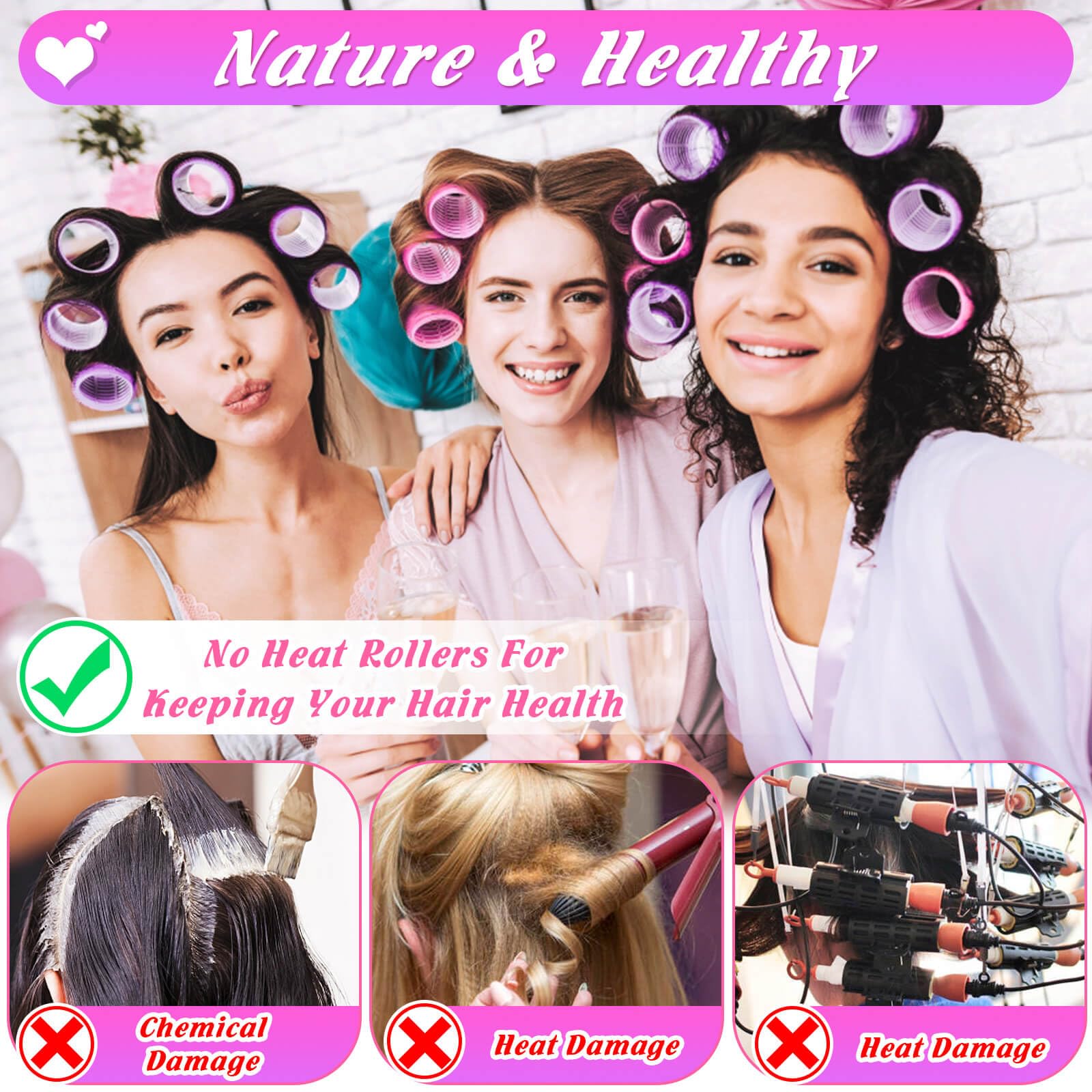 Tetutor hair clips set close-up highlights 24 clips for secure curl formation