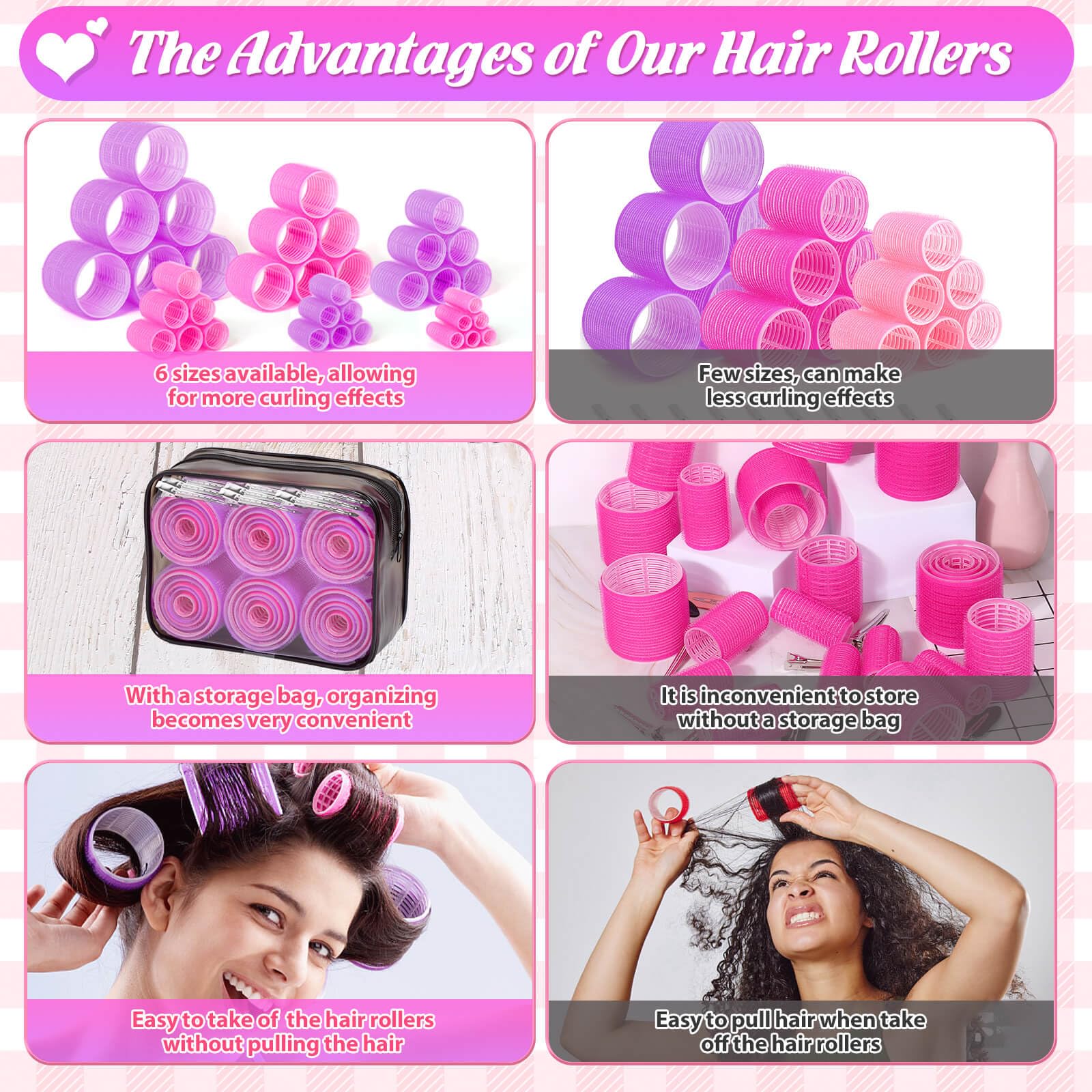 Tetutor hair rollers in use creating soft, voluminous curls with heat-free technique