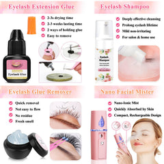 Tetutor-usb-rechargeable-lash-fan quick-dry during lash application